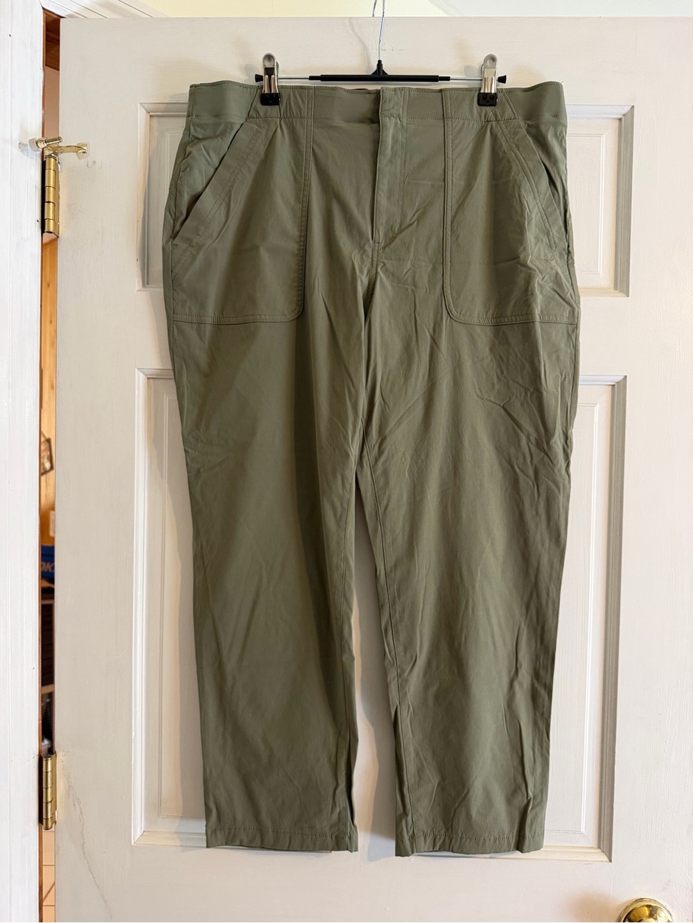 Eddie Bauer Women’s TALL Olive Green Casual Chinos